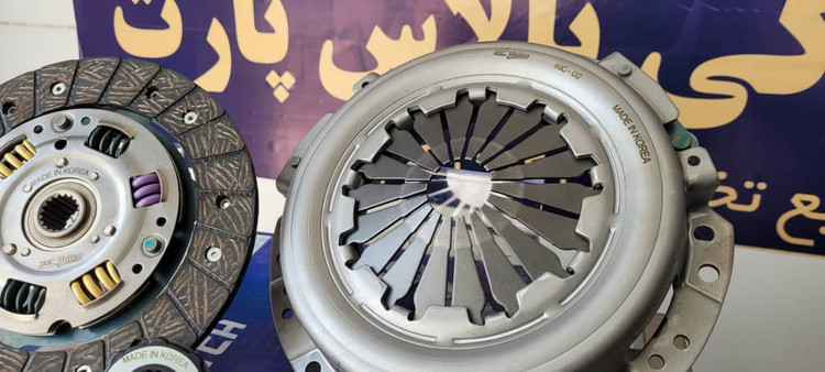 دیسک و صفحه پژو 405 والئو آبی 6فنر/حک کره/PHC Valeo