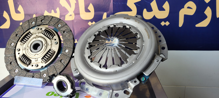 دیسک و صفحه پژو 405/سمند/پارس 1800/والئو آبی 4فنر دوبل گریدA حک کره َPHC Valeo