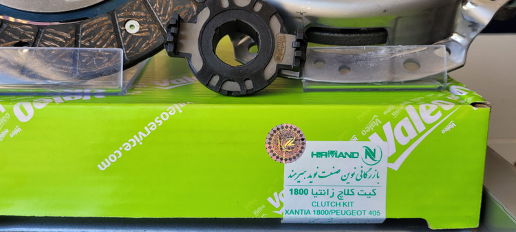 دیسک و صفحه پژو 405/سمند / پارس 1800/زانتیا 1800/والئو سبز 6فنر فرانسه/Valeo